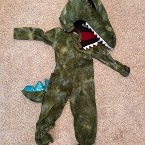 Pottery Barn Kids Green Dinosaur Costume